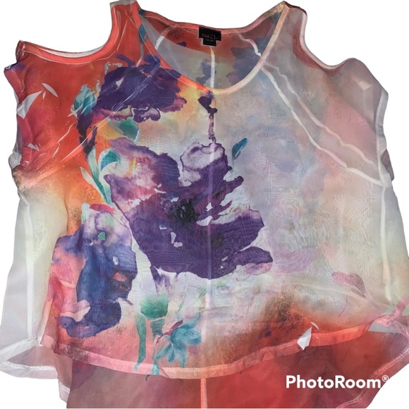 Coral Pencil Skirt With A Off Shoulder Polyester Summer Top - Picture 3 of 5